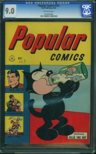 Popular Comics #123 (1946) CGC 9.0 VFNM