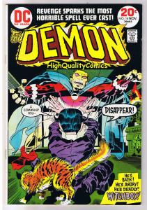 DEMON #14, VF+, Jack Kirby, 4th World, WitchBoy, 1972, more JK in store