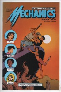 MECHANICS #2, VF/NM, Fantagraphics, Jamie Hernandes Love Rockets 1985