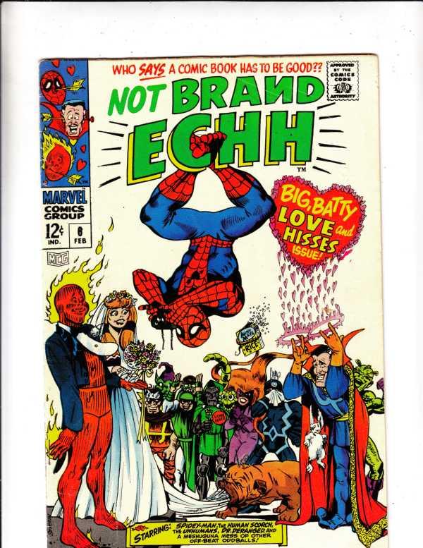 Not Brand Echh #6 (Jan-68) FN/VF Mid-High-Grade Thor, Hulk, Captain America