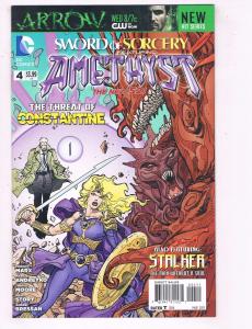 Lot Of 3 Sword Of Sorcery DC Comic Books # 0 1 4 NEW 52 Amethyst Beowulf J72