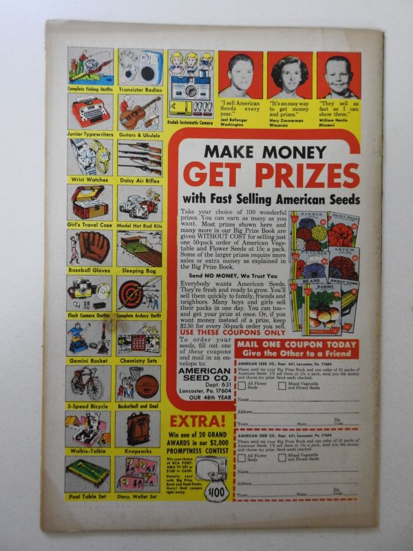 Green Lantern #43 (1966) VG+ moisture stain, centerfold detached bottom staple