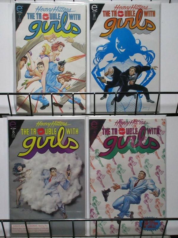 TROUBLE WITH GIRLS (1993 EPIC) 1-4 Night Of The Lizard COMICS BOOK