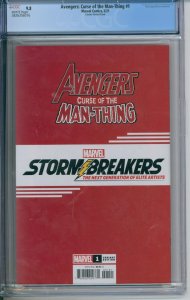 Marvel Comics Avengers: Curse Of The Man-Thing #1 CGC 9.8 Stormbreakers Variant
