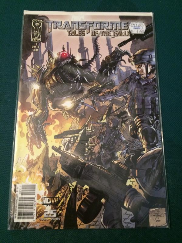 Transformers Tales of the Fallen #5 cover B