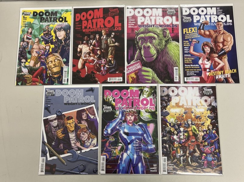 Doom Patrol Weight Of The Worlds (2019) #1-7 Complete Set (VF/NM) DC Comics