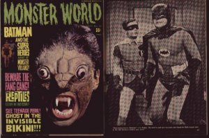 MONSTER WORLD#10(1966) TinINVISIBLE BIKINI