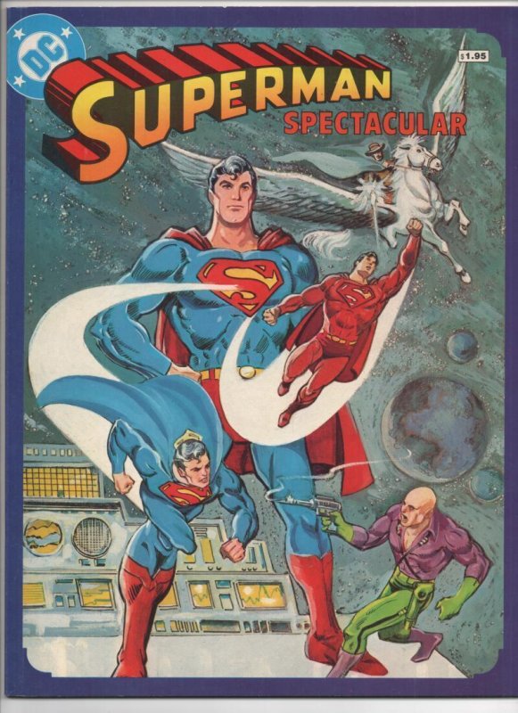 SUPERMAN SPECTACULAR 1982 Magazine, VF/NM, Lex Luthor, Red