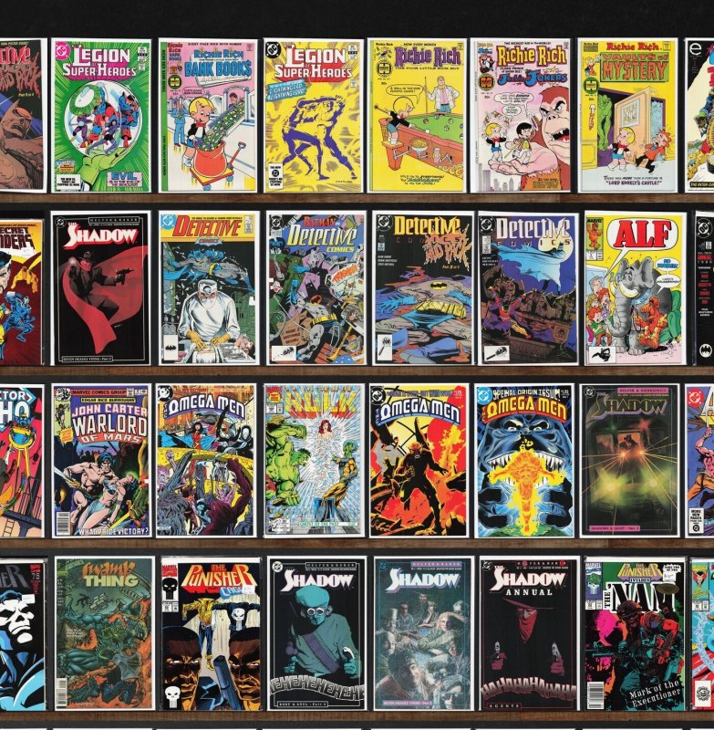 Huge Lot 150+ Comics with Checkmate, The Shadow, The Comet & More!