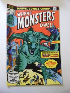 Where Monsters Dwell #28 (1974) VG/FN Condition