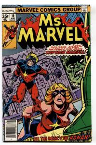 Ms. Marvel #19-1979-COMIC BOOK roanan-captain Marvel- vf