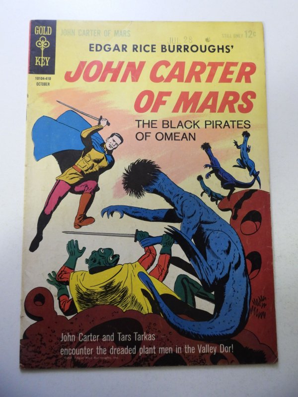 John Carter of Mars #3 (1964) VG/FN Condition