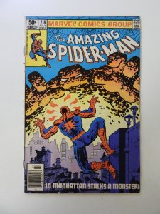 The Amazing Spider-Man #218 (1981) VG- condition
