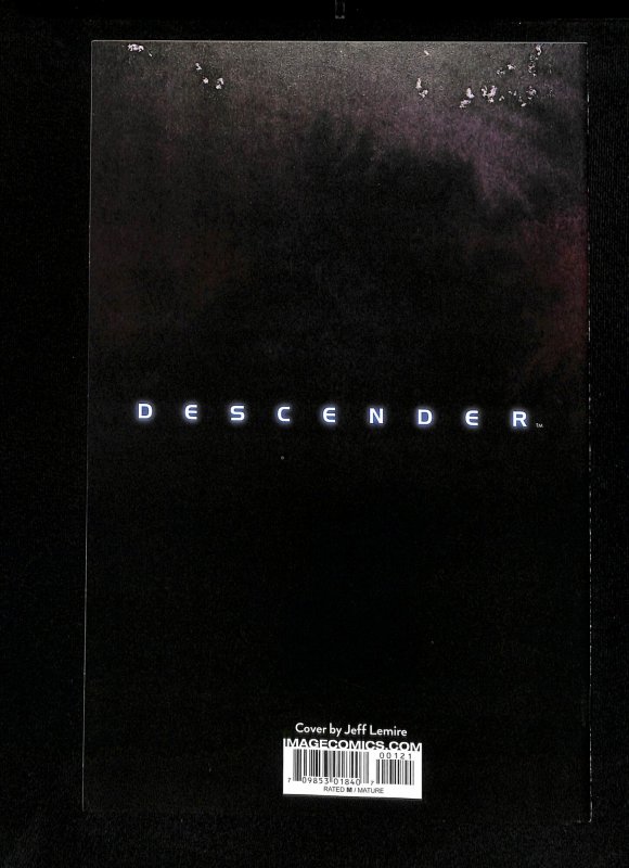 Descender #1 Jeff Lemire Variant