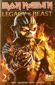 Iron Maiden: Legacy of the Beast #2C VF/NM ; Heavy Metal