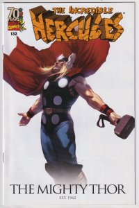 Incredible Hercules #132 Variant Cover (2009) Hercules