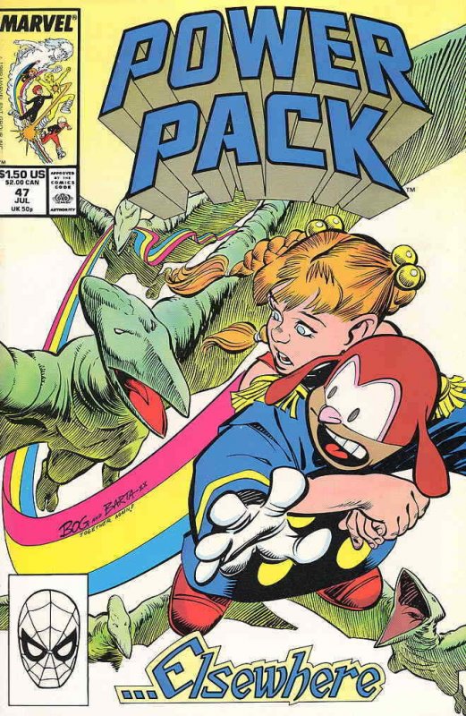 Power Pack #47 VF/NM; Marvel | save on shipping - details inside