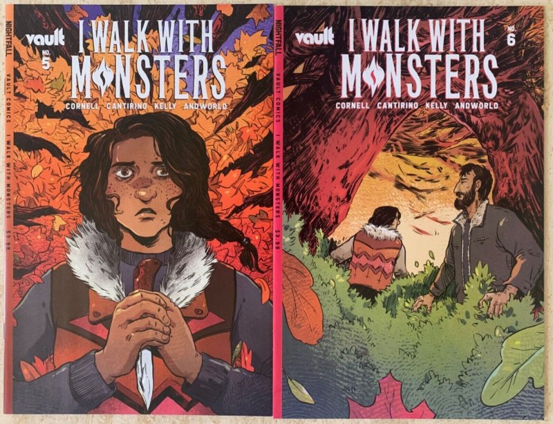 I WALK WITH MONSTERS 1-6 + I BREATHED A BODY 1-5 | 2 COMPLETE HORROR SERIES