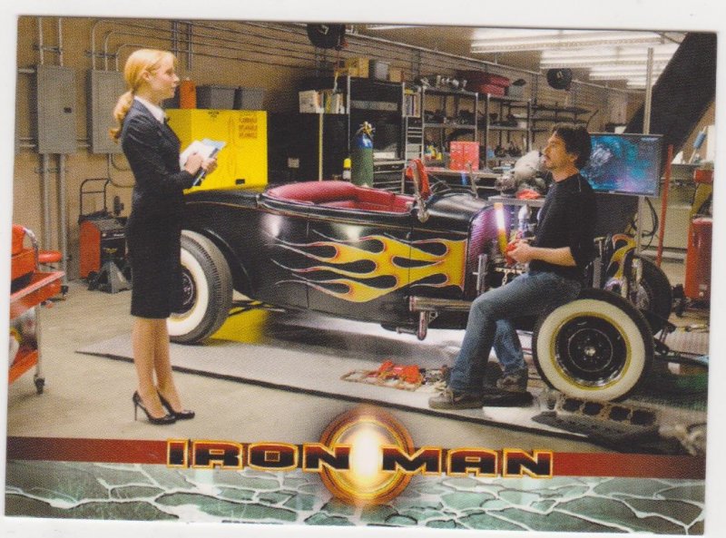 2008 Iron Man Movie Trading Card #8