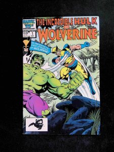 Incredible Hulk and Wolverine #1  Marvel Comics 1986 VF