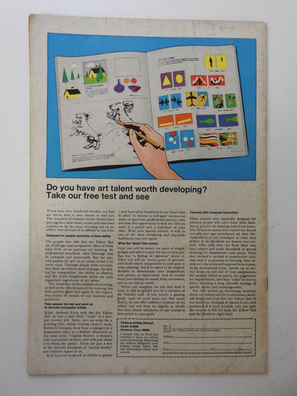 The Silver Surfer #12 (1970) VG Condition tape pull fc