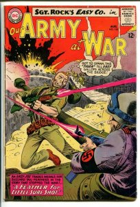 OUR ARMY AT WAR #145-SGT. ROCK-COOL ISSUE VG