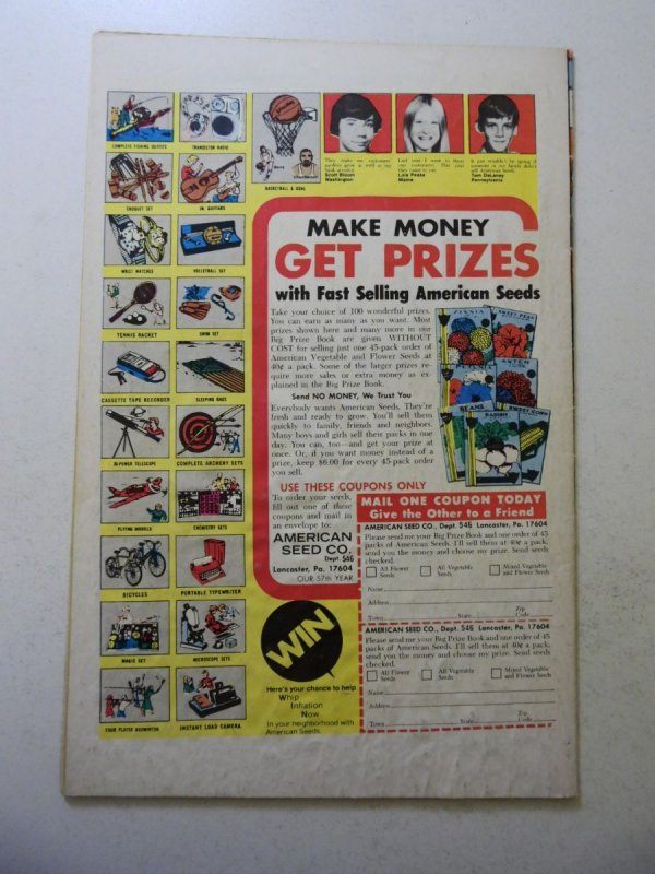 Dead of Night #10 (1975) GD/VG Condition moisture damage bc