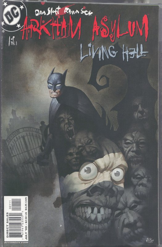 Arkham Asylum: Living Hell #1 (2003) Batman