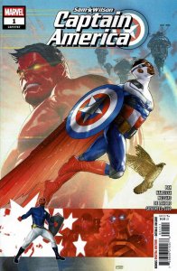SAM WILSON CAPTAIN AMERICA (2024 MARVEL) #1 CVR A TAURIN CLARKE