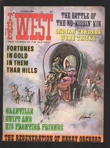 MAG: West 10/1969-Maverick-James E. Callendale cover art-Gold in the Hills by...