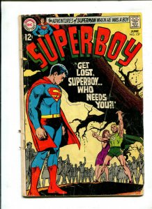 SUPERBOY #157 1969 DC (2.0) GET LOST SUPERBOY, WHO NEEDS YOU! 