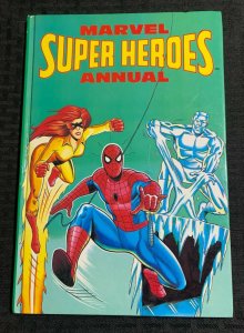 1989 MARVEL SUPER HEROES UK Annual HC FN 6.0 / Fisherman Collection