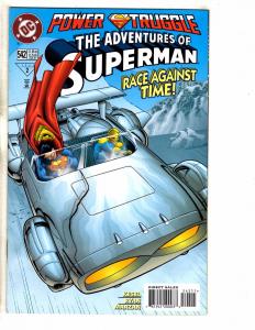 8 Superman DC Comic Books # 539 540 541 542 543 544 545 546 Batman Flash PP11