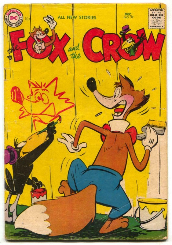 Fox and the Crow #37 1956- DC Funny Animal comic VG | Comic Books - Silver  Age, DC Comics, Crow, Funny Animal / HipComic