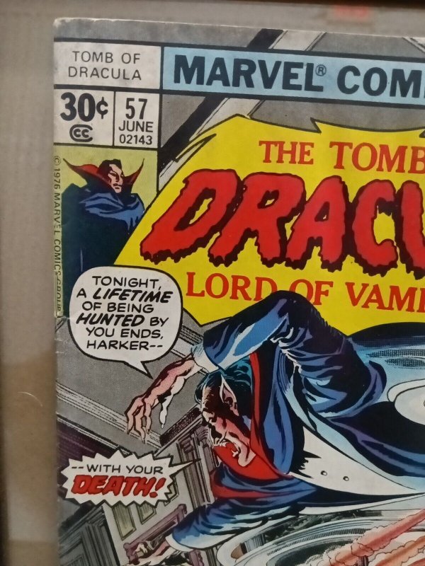 Tomb of Dracula #57  Marvel 1977 - 1st App of The Forever Man - Newsstand, P04