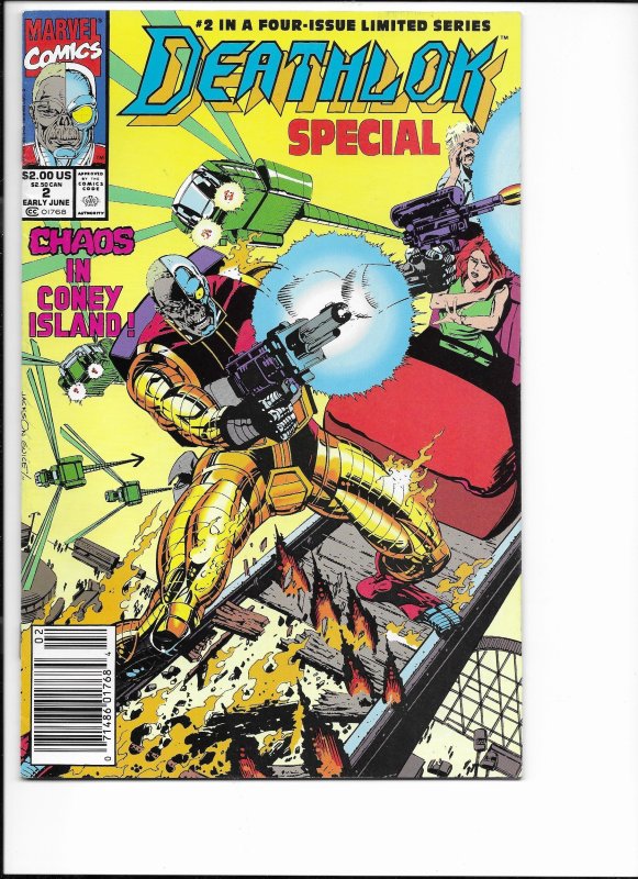Deathlok Special #2 Newsstand Edition (1991)