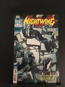 Nightwing Annual #1 Signed By Benjamin Percy with COA