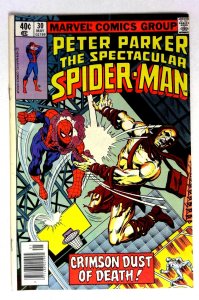 Spectacular Spider-Man #30 (1979) VF/NM Razorback Marvel