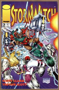 Stormwatch #3 (1993) - Jim Lee Cover - Key Issue