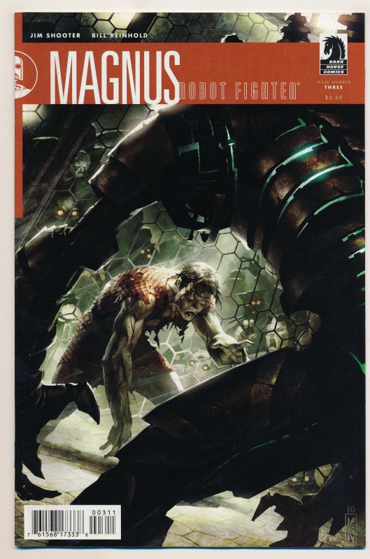 Magnus Robot Fighter (2010 Dark Horse) #1-4 NM Complete series