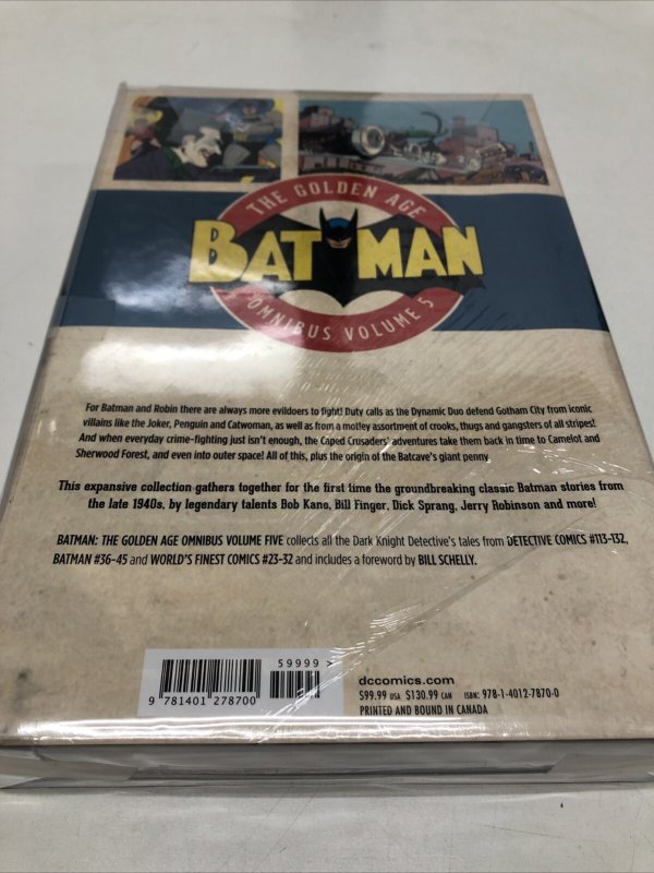 Batman The Golden Age (2018) Omnibus Vol # 5 DC HC | Bill Finger