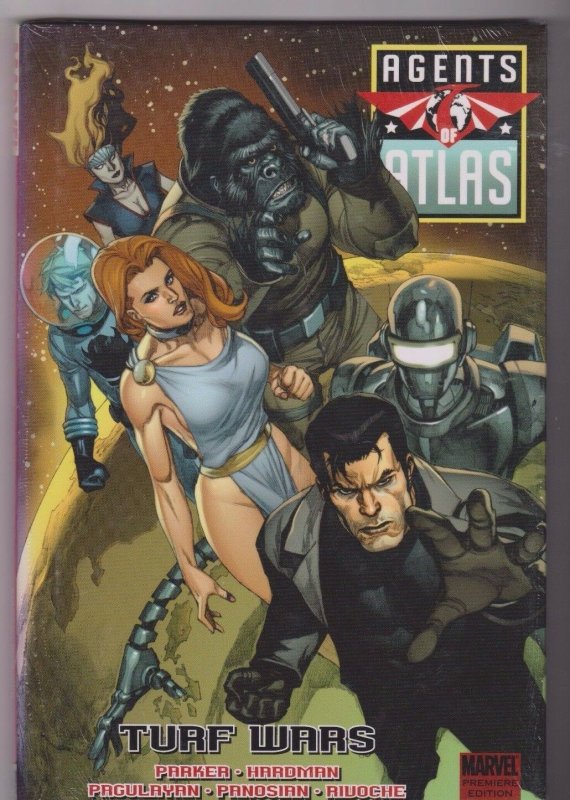 AGENTS OF ATLAS - TURF WARS Hardback Sealed MARVEL COMICS