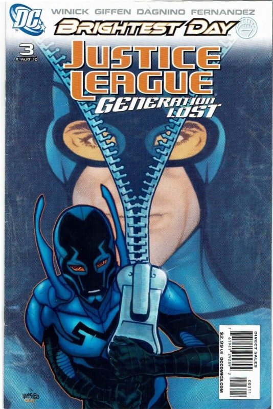 Justice League Generation Lost #3 Covers A&B Set DC NM.