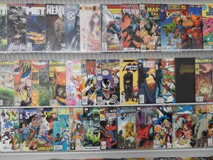 Huge Lot 160+ Comics W/ Spider-Man, Superman, Spawn, +More! Avg VG Condition