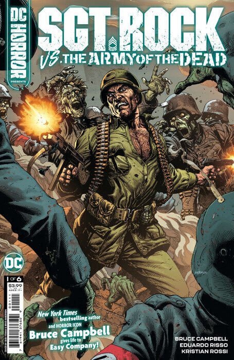 Sgt Rock Vs Army of the Dead #1 Gary Frank Cover DC Comics 2022 