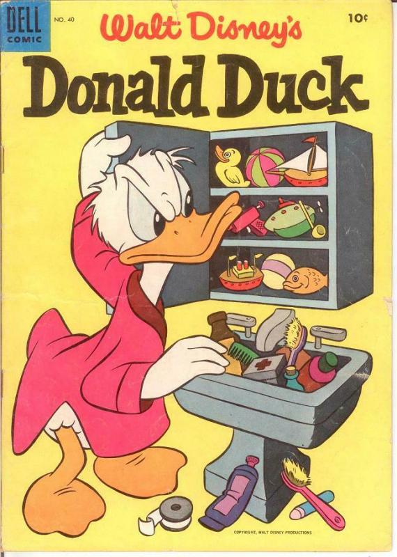 DONALD DUCK 40 VG Mar.-Apr. 1955 COMICS BOOK