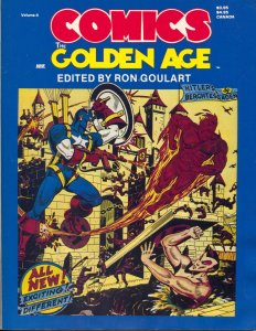 Comics The Golden Age #4 1984-New Media-Ron Goulart-Timely Comics-Kirby-G