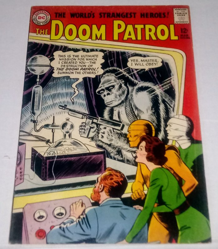 Doom Patrol #86 (4.5-5.0)1964 Robotman Elasti-Girl Negative Man ID#08A