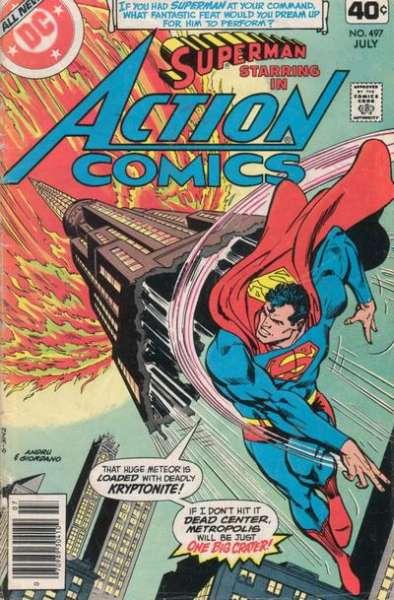 Action Comics (1938 series) #497, VG- (Stock photo)