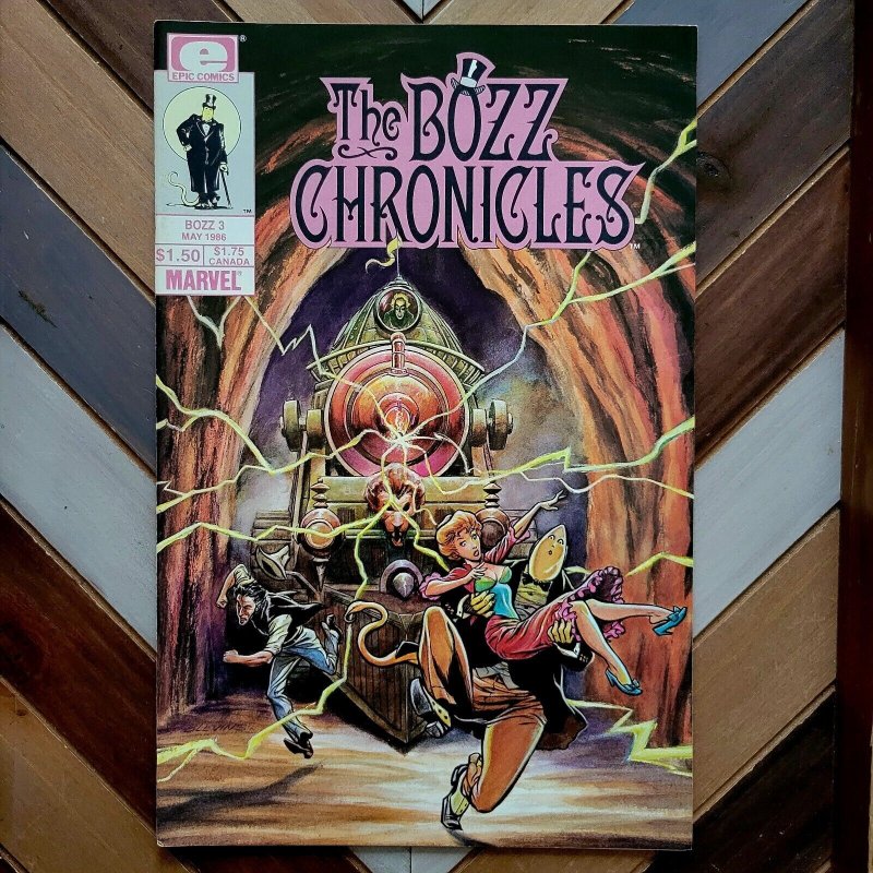 The BOZZ CHRONICLES #1 & 3 (Epic/Marvel 1985) Series Premiere (David Michelinie)
